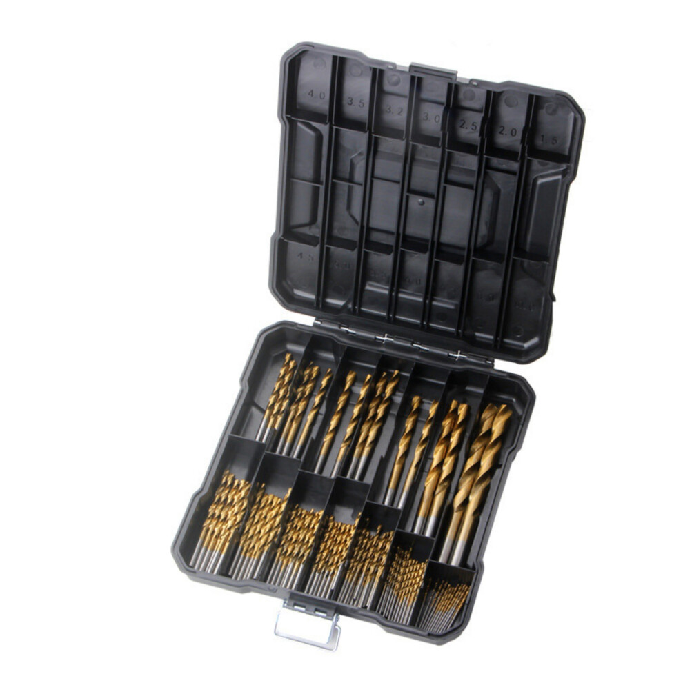 Heavy Duty Precise High Speed Steel Drill Bits 99Pcs 1.5Mm-10Mm 7754000930548