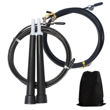 Verstelbaar springtouw, hogesnelheidslagers voor snelle rotaties, lichtgewicht springtouw voor plezier en fitness, draagbaar trainingsaccessoire voor