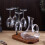 4 Hook Inverted Type Wine Glass Organizers for Efficient Storage 6