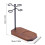 4 Hook Inverted Type Wine Glass Organizers for Efficient Storage 2
