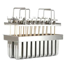 Stainless Steel Popsicle Molds Kit For Homemade Ice Cream And Yogurt Durable DIY Maker Set For Home And Commercial Use
