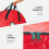 Elegante Bolsa para Guardar Guirlandas de Natal, Resistente à Água, 60 cm (24 polegadas), Ideal para Decorações de Festas. Capa Protetora 3