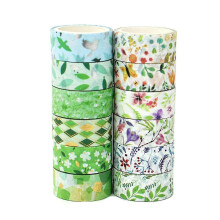 Nastri decorativi di carta: set di nastri Washi riposizionabili e facili da rimuovere senza lasciare residui, nastro decorativo extra lungo per