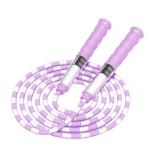 Verstellbares Springseil, weiches Perlenspringseil, verwicklungsfrei, leicht, strapazierfähig, komfortabler Griff, rutschfest, ergonomisches Design,