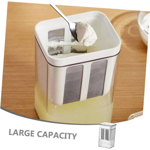Yogurt Strainer Bowl Large Capacity For Plain Yogurt Kefir Cheese Making 1