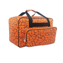Sewing Machine Bag Multifunction Sewing Machine Handbag Sewing Machine Carry Bag Tote Handbag Pouch Thread Handbag Dustproof Organizer (Orange)