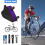 Bolsa triangular para bicicleta, prática e com fecho de zíper para acesso fácil e seguro. Design aerodinâmico e discreto, compatível com a 4
