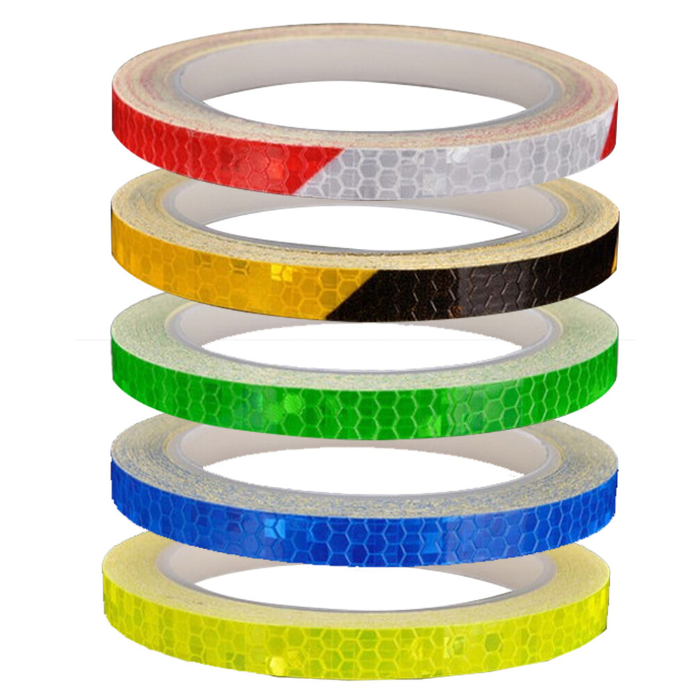 Wide Angle Reflection Strips, Visibility Enhancement For Cars Trucks Bikes, 5 Colors Available For Customization 9088816936875