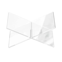 Cookbook Holders 2Pack White Book Display Stand for Recipes, Menus, Magazines, Storybook