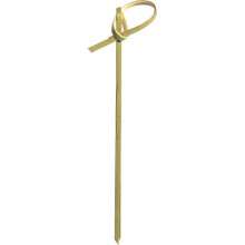Natural Bamboo 4Inch Knot Picks 50 Per Pack For Cocktails And Garnishes