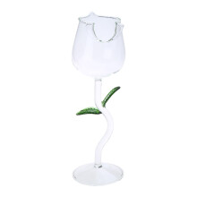 100 ml for creative roseshaped glass cups, cocktail glasses, water glasses, restaurant glassware
