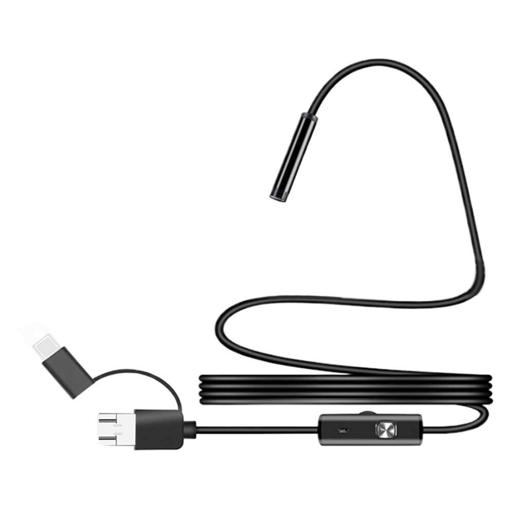 Inspection Camera With Snake Camera, Ip67 Waterproof Usb Borescope 5.5Mm 5M Light 9119770174765