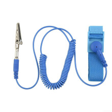 Anti Static Wrist Strap ESD Grounding Discharge Wristband Blue Motherboard Protection 2M Cable