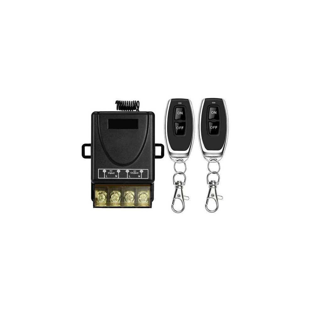 Smart Wireless Switch For Seamless Device Management, 433Mhz Relay With Strong Signal 164Ft Range, Supports 4 Modes For Flexible Control 9454554504124