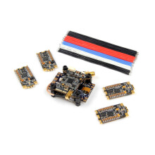 ESC FPV Racing avec moteur à commande PWM, contrôleur de vol à faible bruit et anti-interférences, réponse rapide, stabilité de vol assurée.