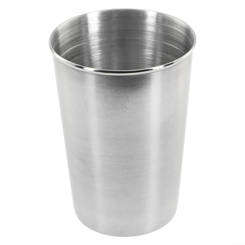 Practical stainless steel drink container, 320 ml, for bars and cafs (180 ml) 180ml