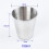 Practical stainless steel drink container, 320 ml, for bars and cafs (180 ml) 180ml 3