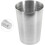 Practical stainless steel drink container, 320 ml, for bars and cafs (180 ml) 180ml 4