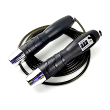 Cordless Freedom Fitness Trainer: Ropeless Jump Rope With Weighted Metal Blocks For Efficient Cardio & Muscle Building