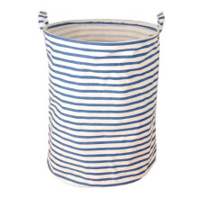 Wäschekorb aus Canvas-Stoff, zusammenklappbar mit großem Stauraum für Kleidung, Decken und Spielzeug, freistehender Korb mit wasserdichter