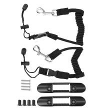 Asa de transporte para kayak de fácil instalación. Asas de ajuste universal. Mango ergonómico. Agarre contorneado. Material de goma y nailon