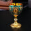 2Pcs Vintage Medieval Goblet Drinking Glass Drink-Red Ancient 5