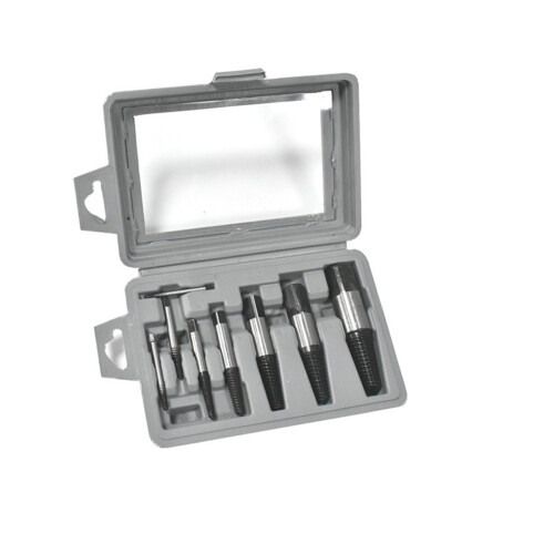 8Pcs High Strength Bolt Extractors Faucet Broken-8pcs gray box