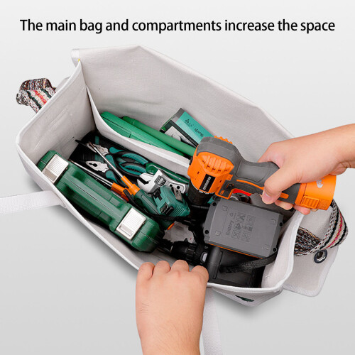 Multifunctional Oversized Electrician Gear Bag Shoulder Pack-XL 1