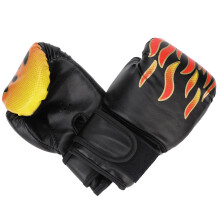 Gants de boxe enfant pour l'entraînement au Muay Thaï, équipement de boxe respirant et confortable avec ajustement personnalisé, soutien