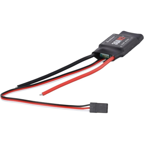 Sophisticated design features enable smooth throttle adjustments up to maximum current levels (B). 2