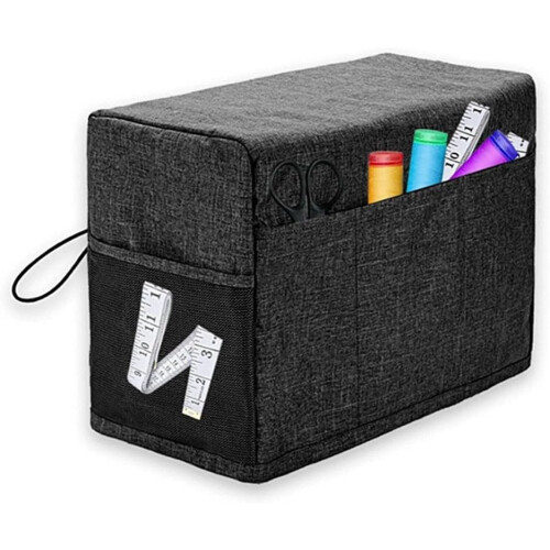Sewing tool storage bag with waterproof Oxford fabric and easyaccess design (black) 1