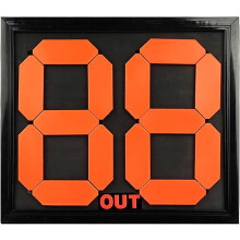LED Football Substitution Board, Manual Football Substitution Board, Referee Substitution Board, FlipOver Design