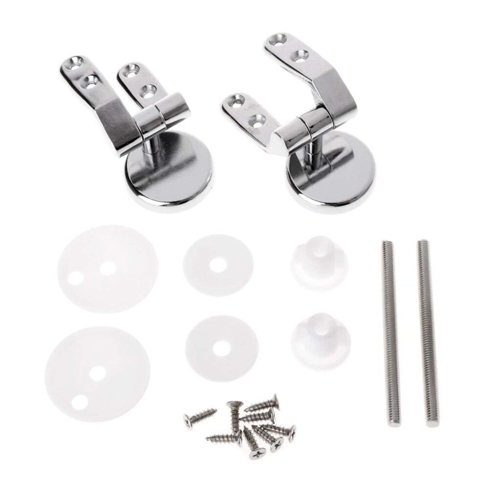 Wc Alloy For Toilet Seat Hinges Fastening Set With Screws For Toilet Accessories 9001264336202