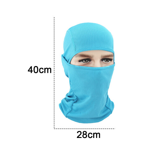 Μάσκα προσώπου Balaclava Αντιανεμική, Αναπνέουσα Κουκούλα Γρήγορο Στέγνωμα για 1