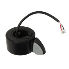 Acelerador de substituição acessível para scooters elétricas, aplicação versátil com controle de velocidade por sensor Hall, carcaça robusta