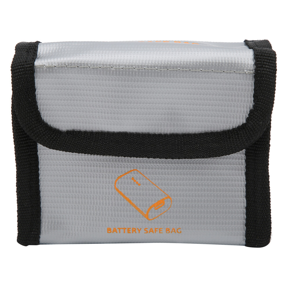 Heat Resistant Battery Storage Bag Explosion Proof Lipo Safe Pouch Fireproof Flame Retardant Hook And Loop Closure Lithium Polymer Battery Protection 9088816031570