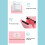 Portable Mini Pocket Thermal Printer with 5 Roll Papers, Easy to Use for Journal Scrapbook Note Lists (Pink) 4