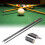 Queue de billard snooker avec flèche à faible déviation, conception légère pour une précision et une stabilité accrues, queue de billard en 6