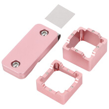 Accessorio da biliardo di alta qualità in lega di alluminio, astuccio magnetico per gesso per le punte delle stecche.