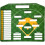 Magnetic Baseball Board Double Sided Alignment Board Whiteboard For Baseball Field Positions 5