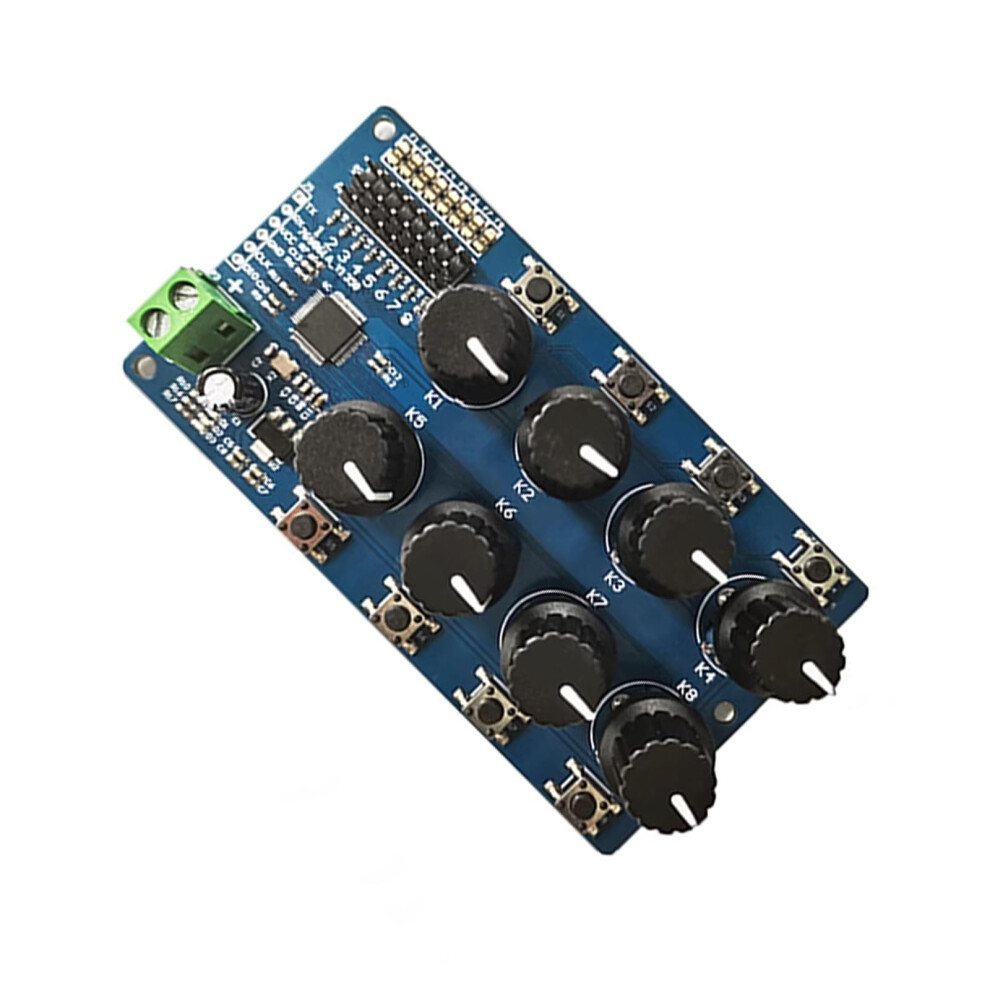 Precision Servo Tuning Board, Servo Control, Debugging Board With 8 Ports, Control, Serial Connectivity For Engineers 9119770179722