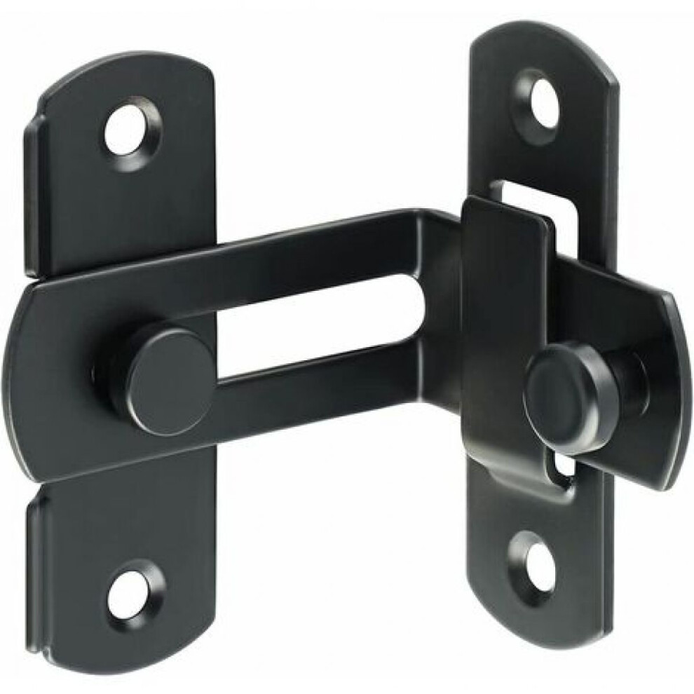 Hand Operated Control Barn Door Latches, Stainless Steel Zinc Alloy Construction Sliding Door Lock With Sealed And Welded Base For Enhanced Security I 9454554511191