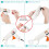 150W Hot Melt Glue Gun, 11mm Diameter, Adjustable Temperature, Copper Nozzle, Heater Muzzle, Craft  Tool 5