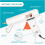 150W Hot Melt Glue Gun, 11mm Diameter, Adjustable Temperature, Copper Nozzle, Heater Muzzle, Craft  Tool 2
