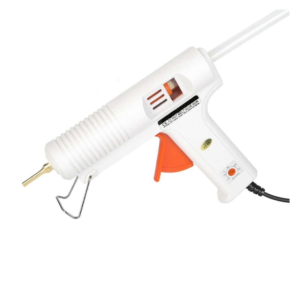 150W Hot Melt Glue Gun, 11Mm Diameter, Adjustable Temperature, Copper Nozzle, Heater Muzzle, Craft Tool 9001264338756