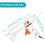 150W Hot Melt Glue Gun, 11mm Diameter, Adjustable Temperature, Copper Nozzle, Heater Muzzle, Craft  Tool 4