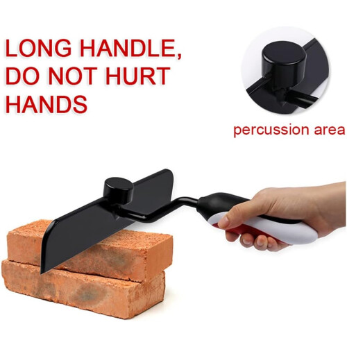 Long Handle Brick Cutter Brick Splitting Chisel, Ergonomic  Hardness Masonry Hand Tool For Masons 1