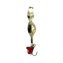 Fishing Lure Spinner Trolling Spiral Spoons Long Cast Screw Rotation Jigbait With Treble Hooks Saltwater