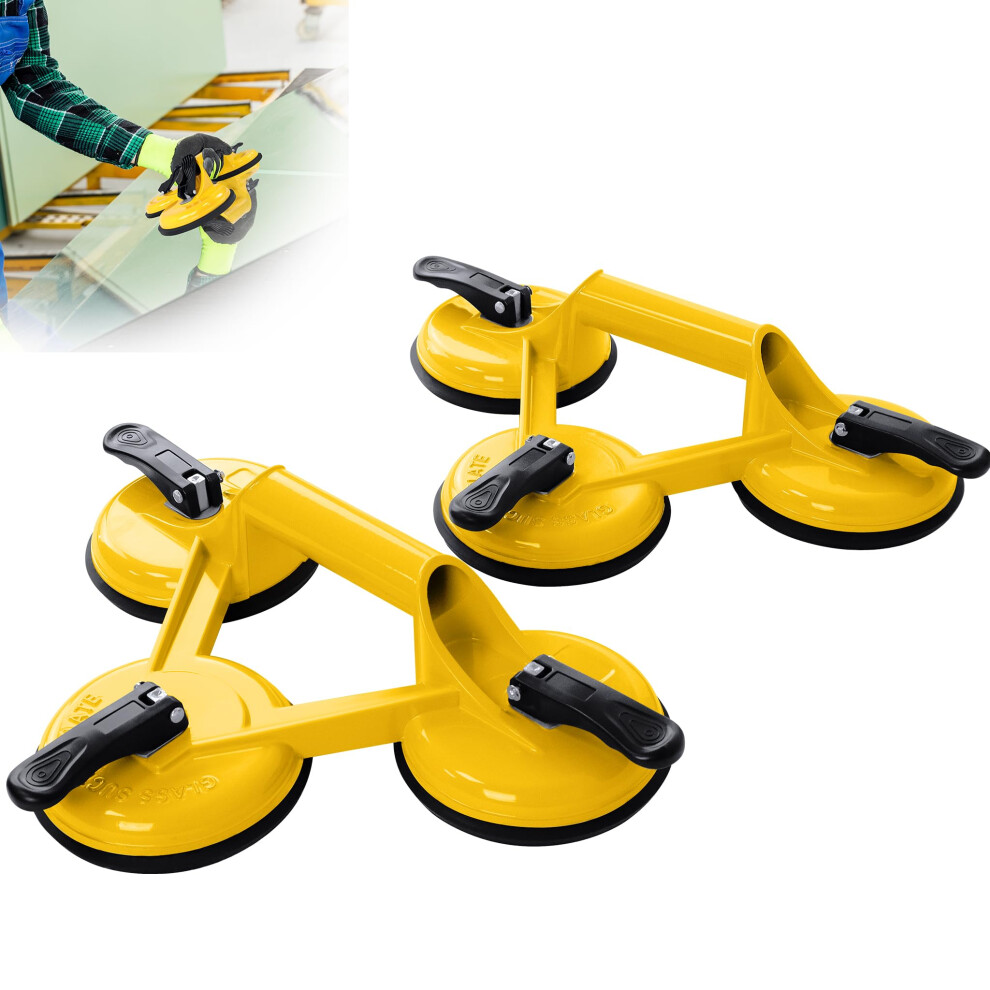 Vacuum Lifter Glass Lifter With Three Suction Cups, Load Capacity 120 Kg 9001264339586