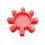 Plum Type Coupling Cushion For Polyurethane PU Flexible Pump Shaft  Plastic Spider Buffer Damper Joint Rotator 1